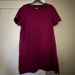 Old Navy Burgundy Mini Dress
